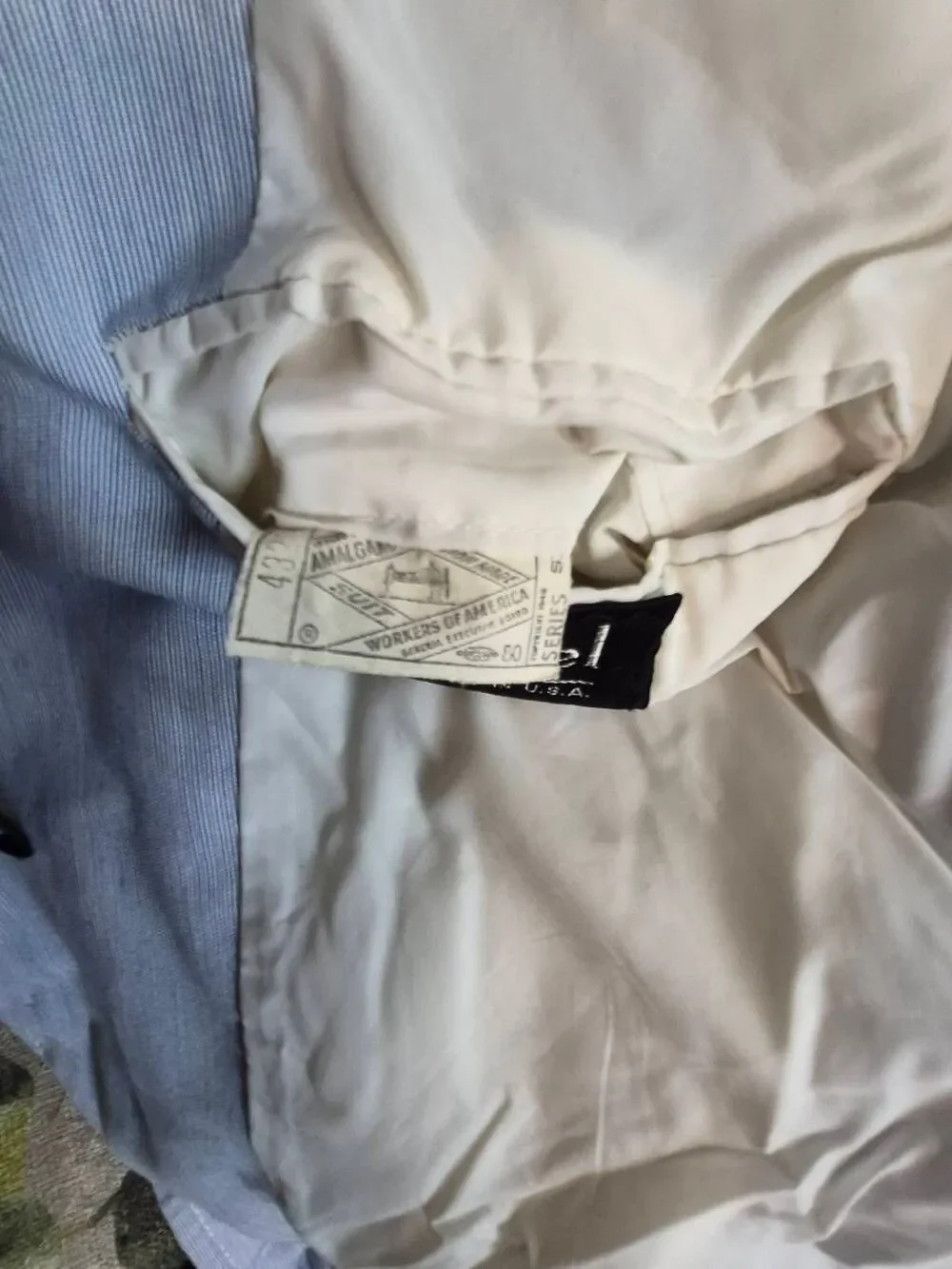 Haspel vintage seer sucker suit